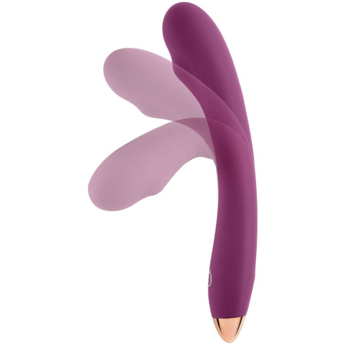Cloud 9 Novelties G-Spot Slim 8 Inch Flexible Body Vibrator - Plum
