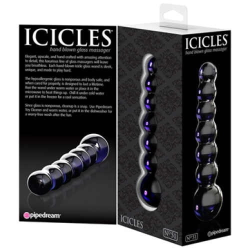 Icicles No. 51 - Black