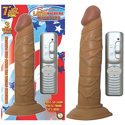 Latin American Whoppers 7inch Vibrating Dong