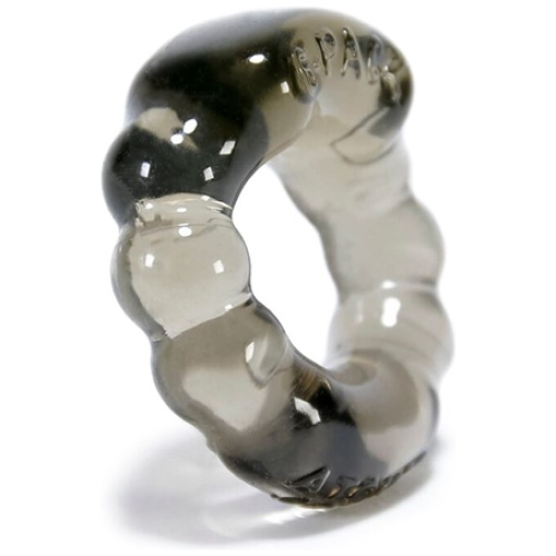 6-Pack Cockring Atomic Jock - Smoke Clear