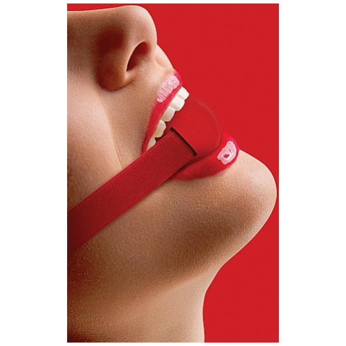 Elastic Ball Gag - Red