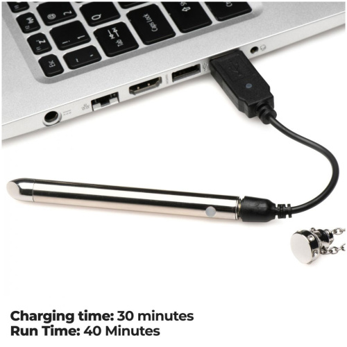 7x Vibrating Necklace - Silver