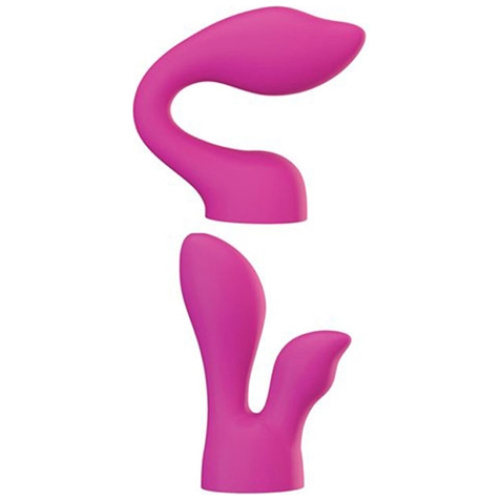 Palm Sensual Accessories - 2 Silicone Heads