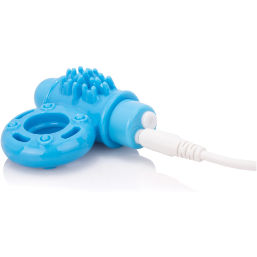 Charged Owow Rechargeable Vibe Ring - Blue