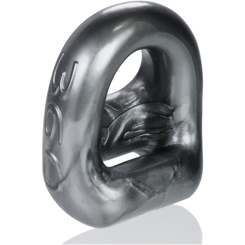 360 2- Way Cockring and Ballsling - Steel