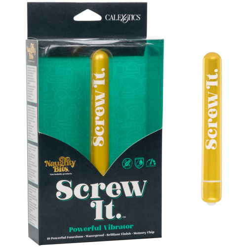 Naughty Bits Screw It  Powerful Vibrator