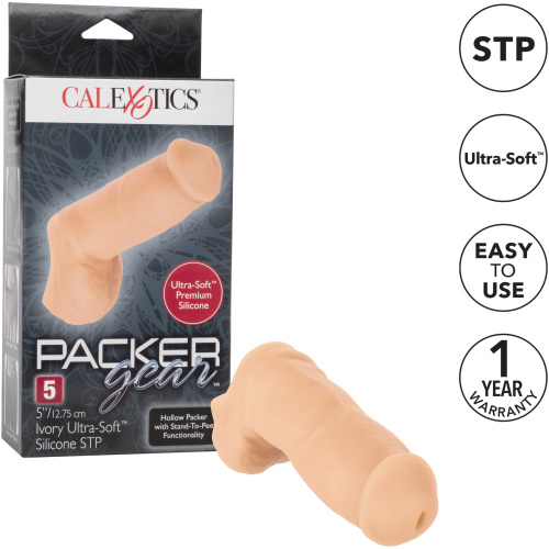 Packer Gear 5 Inch Ultra-Soft Silicone Stp Packer - Ivory