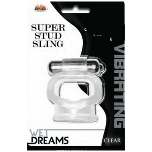 Wet Dreams Super Stud Sling - Clear