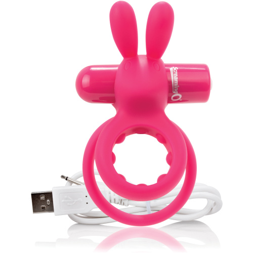Charged Ohare Rechargeable Rabbit Vibe - Pink