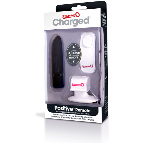 Charged Positive Remote Control - Black - Each