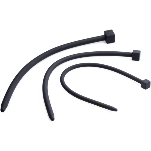 Master Series Bolted Deluxe XL Urethral Sound Set  - Black