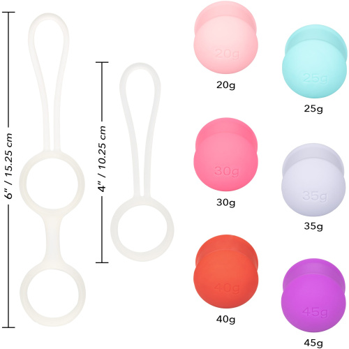 She-Ology Interchangeable Weighted Kegel Set
