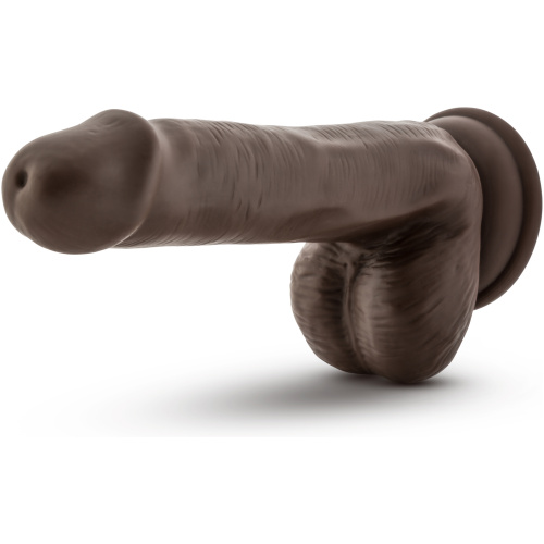 Dr. Skin Silicone - Dr. Daniel - 6 Inch Dildo With Suction Cup - Chocolate