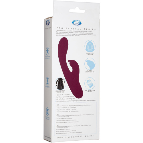Pro Sensual Series Pulse Touch Vibrator - Plum
