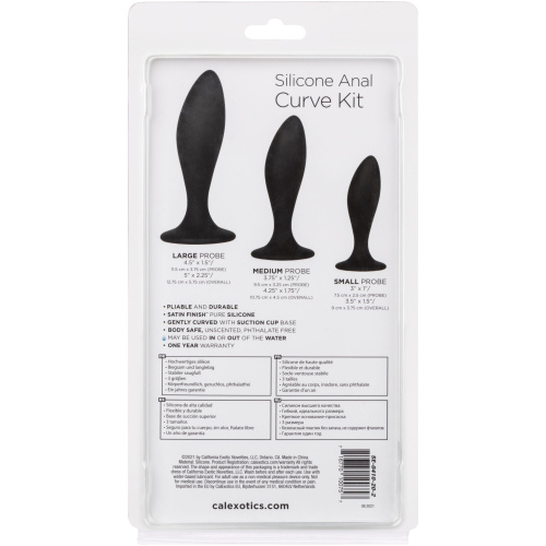 Silicone Anal Curve Kit