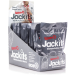 Jackits Mansturbation Sleeve - 12 Count Pop Box  Display - Clear