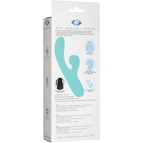 Pro Sensual Series Pulse Touch Air Vibrator - Teal