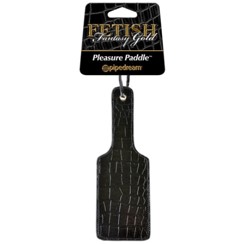 Fetish Fantasy Gold Love Pleasure Paddle - Black