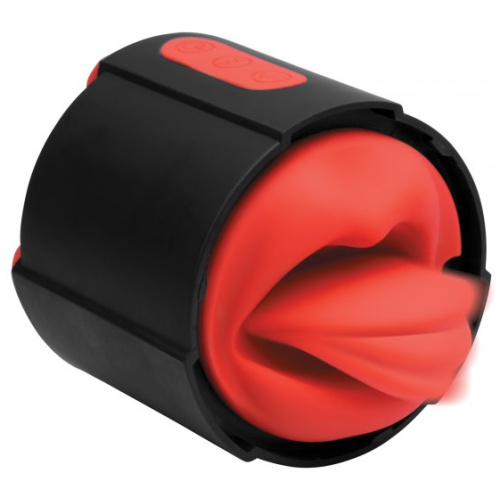 Flicking Tongue Masturbator