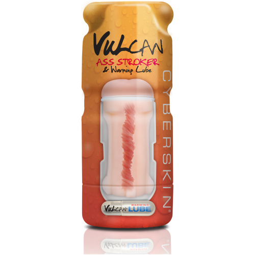 Vulcan Cyberskin - Ass Stroker & Warming Lube - Light