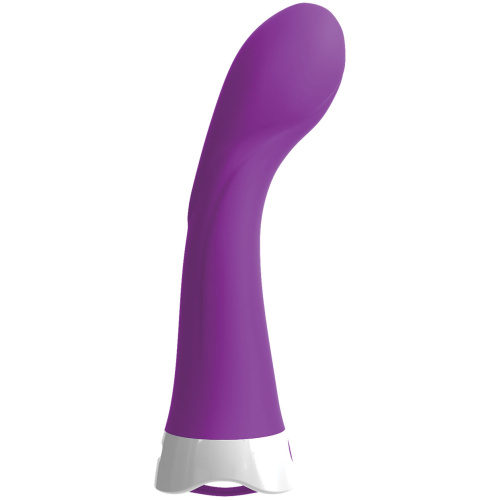 Threesome Wall Banger G Silicone Vibrator - Purple