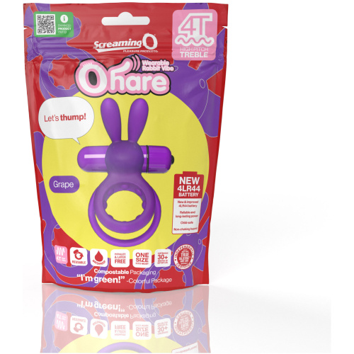 Screaming O 4t - Ohare Wearable Rabbit Vibe - Grape