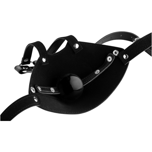 Muzzle Harness With Ball Gag