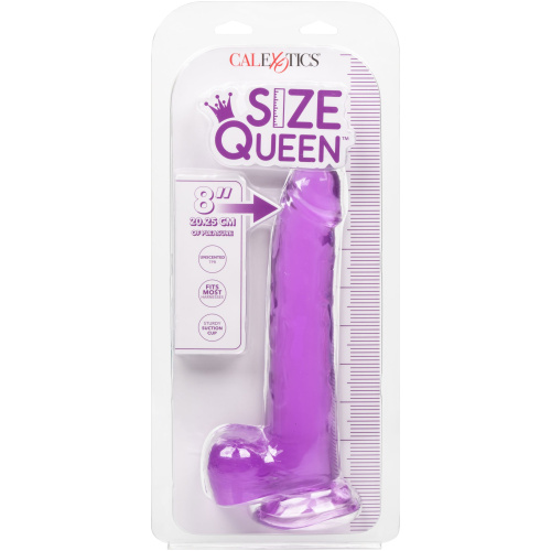 Size Queen 8 Inch - Purple