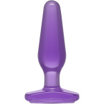 Crystal Jellies Butt Plug - Medium - Purple