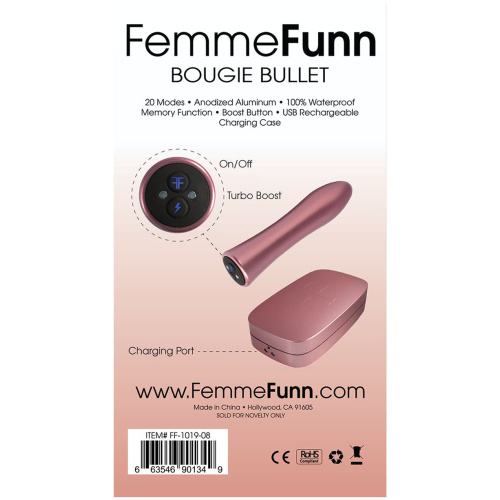 Bougie Bullet - Rose Gold