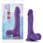Au Natural - Bold - Thrill - 8.5 Inch Dildo -  Purple