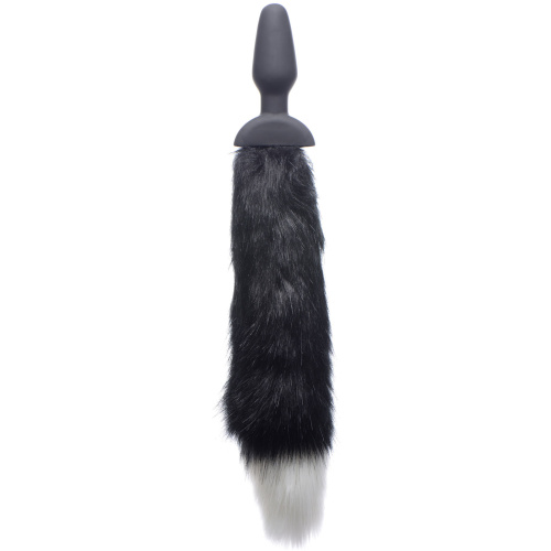 Waggerz Moving and Vibrating Fox Tail Anal Plug