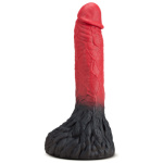 The Realm - Lycan - Lock on Werewolf Dildo - Red