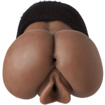 Cloud 9 Mini Body Dual Stroker Pleasure Pussy and  Ass - Brown