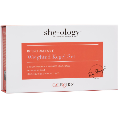She-Ology Interchangeable Weighted Kegel Set
