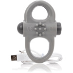 Charged Yoga Rechargeable Vibe Ring - Grey