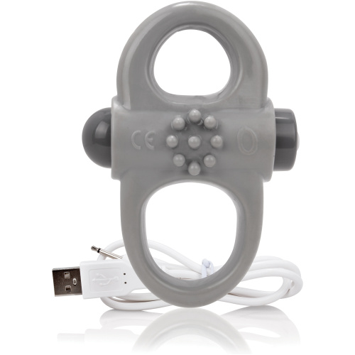 Charged Yoga Rechargeable Vibe Ring - Grey