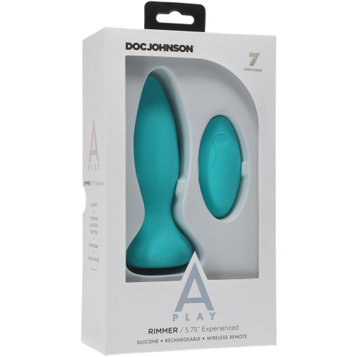 A-Play - Rimmer - Experienced - Rechargeable Silicone Anal Plug With Remote