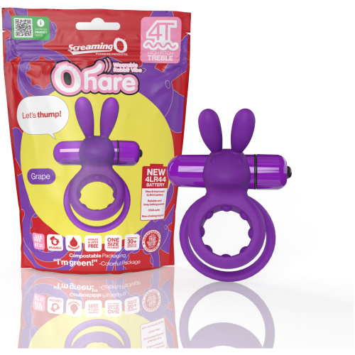 Screaming O 4t - Ohare Wearable Rabbit Vibe - Grape
