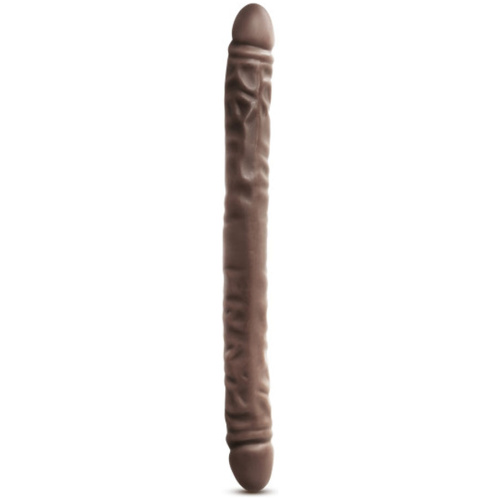 Dr. Skin - 18 Inch Double Dildo - Chocolate