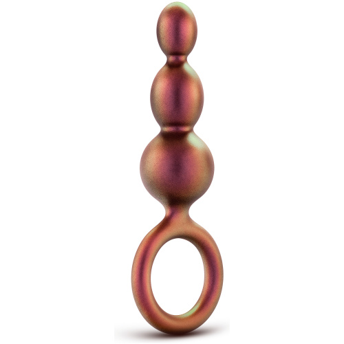 Anal Adventures Matrix - Beaded Loop Plug - Copper