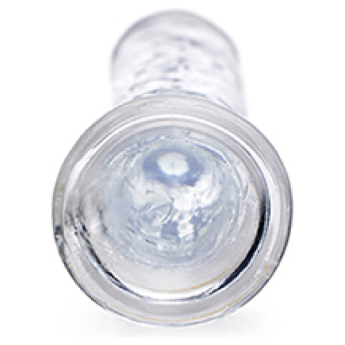 Jock C - Thru 7 Inch Clear Tpe Dildo