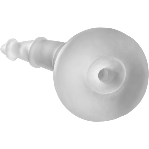 Xplay Anal Sleeve Plug 7.0 Inch - Clear