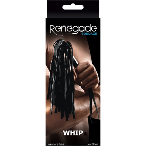 Renegade Bondage Whip - Black