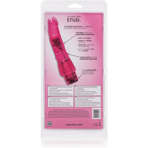 10 Function Stud 7 Inches - Hot Pink