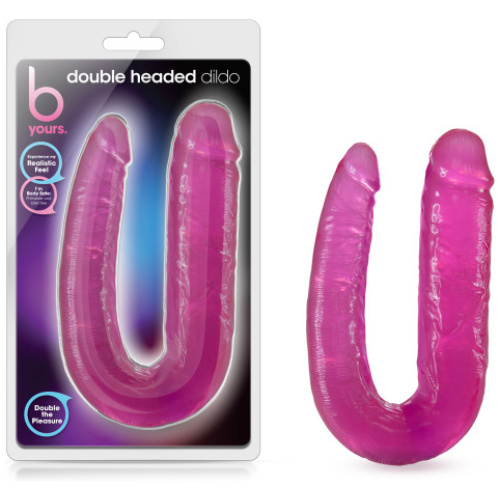 B Yours - Double Headed Dildo - Pink