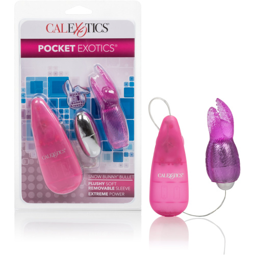Pocket Exotics Snow Bunny Bullet - Pink