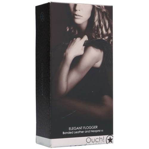 Ouch - Elegant Flogger - Titanium Grey