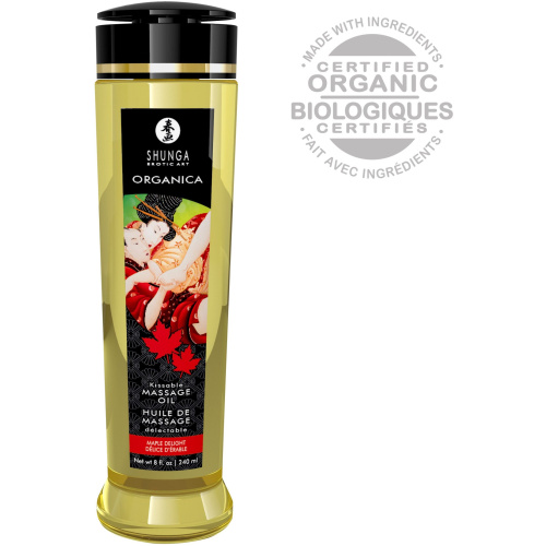 Organica Massage Oils - Maple Delight - 8 Fl. Oz.