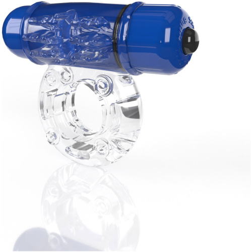 Screaming O 4t - Owow Super Powered Vibrating Ring - Blueberry